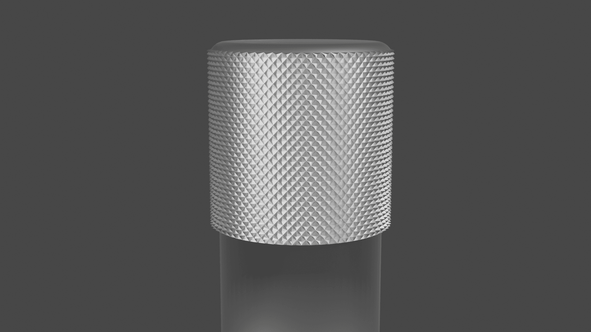 Blenderでローレット加工を作成するの図