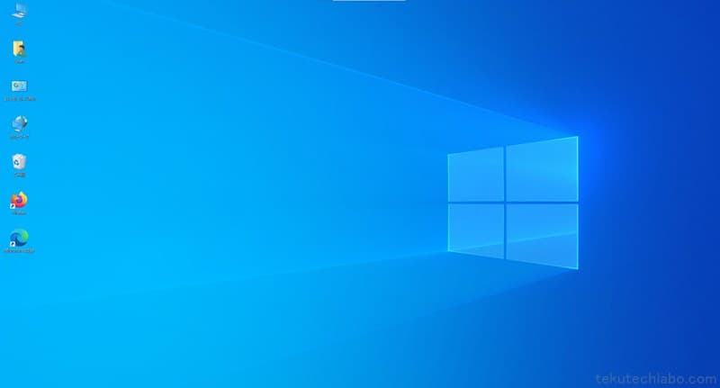 【追加ソフトなし】デスクトップのアイコン配置を保存・復元する（Windows）の図